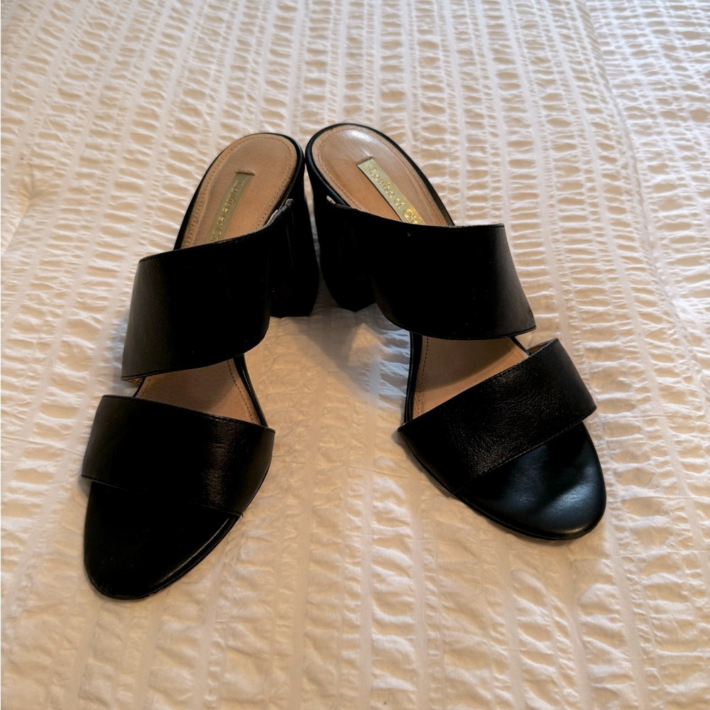 Louise Et Cie block heal sandals.